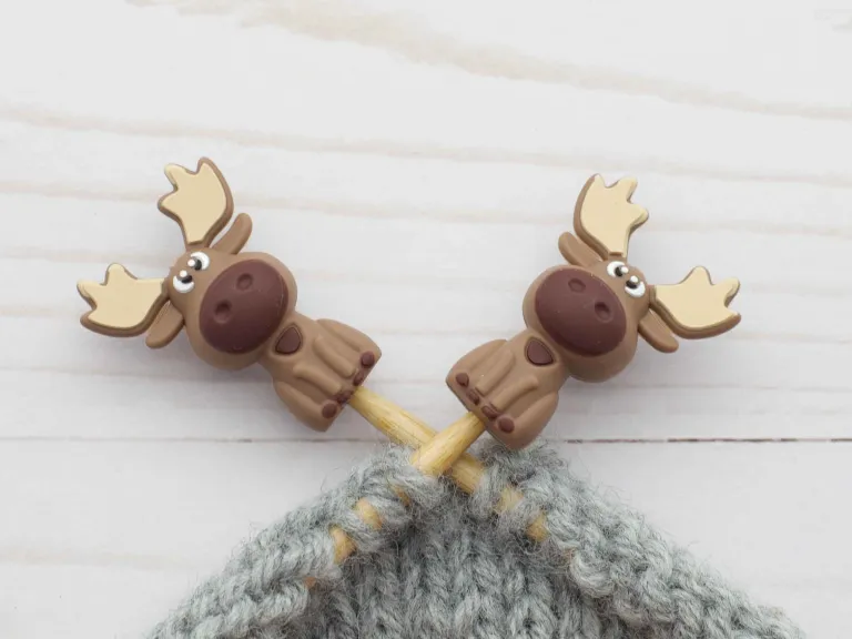 Stitch Stoppers Yarn Little Moose from Fox & Pine Stitches 2/package